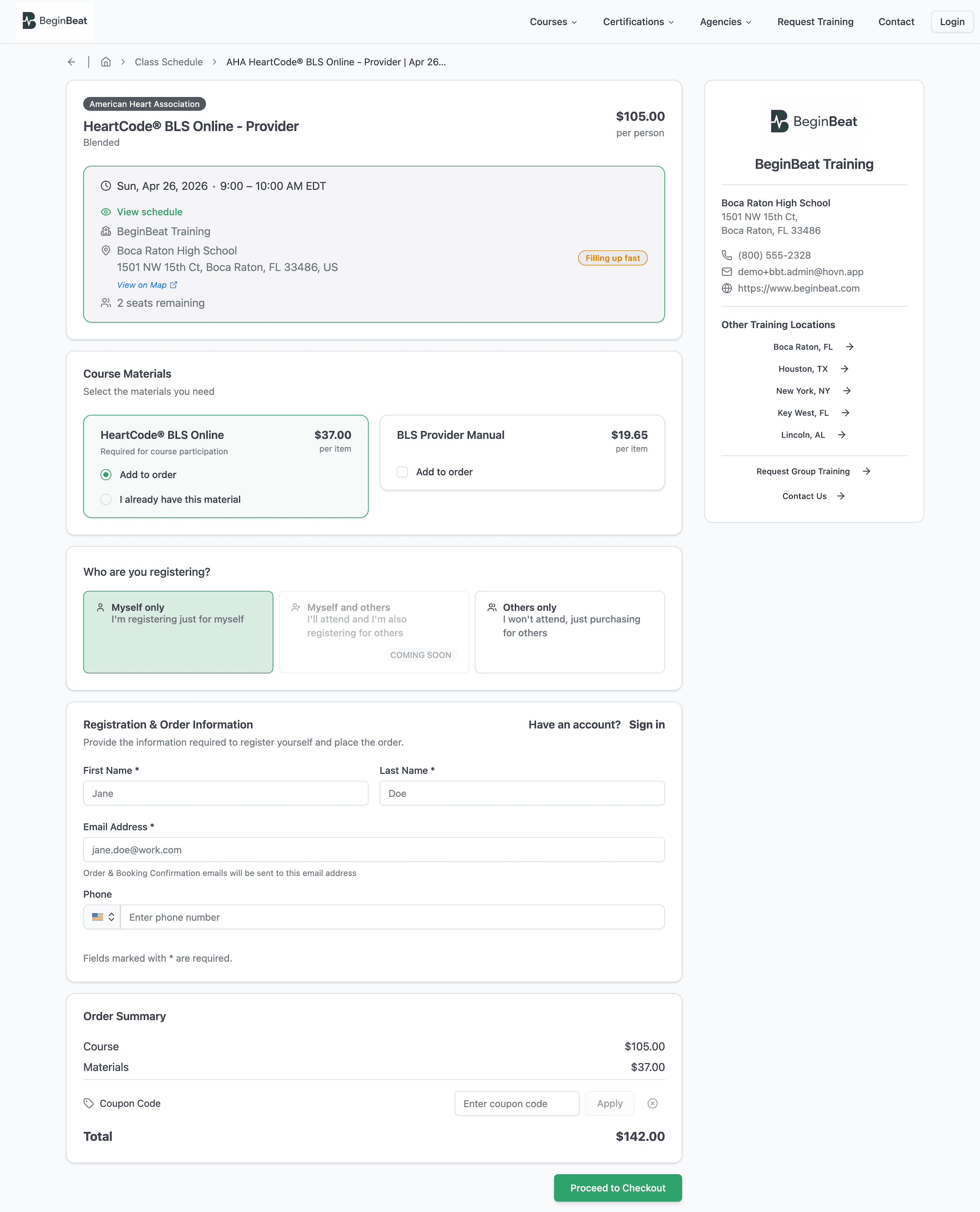 Public schedule on Hovn discovery