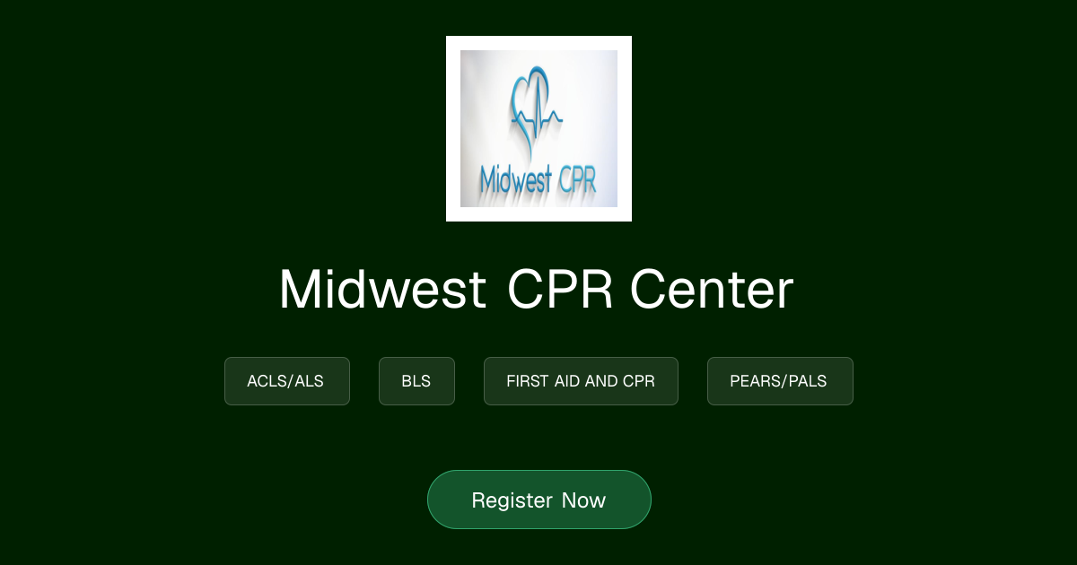 Courses | Midwest CPR Center